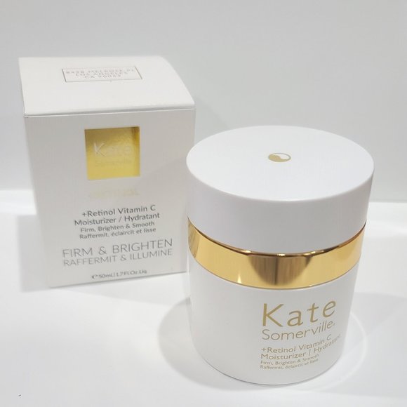 🆕45% SALE FIRM  Kate Somerville +Retinol Vitamin C Moisturizer ~ Full Sz ~ BNIB - Picture 4 of 11
